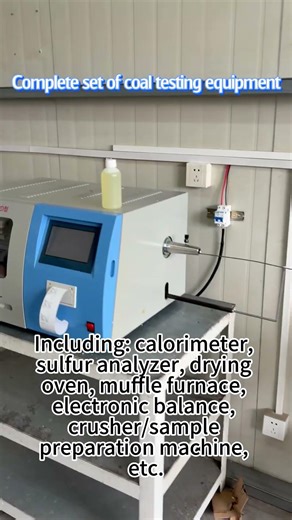 Complete Set of Specialized Testing Instruments for Coal Laboratories