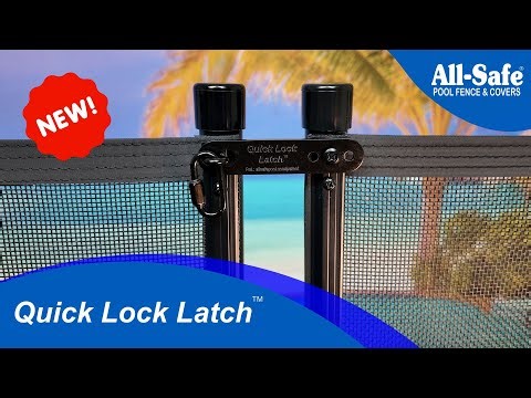 Introducing the Quick Lock Latch: The Easy Way to Connect Pool Fence Sections