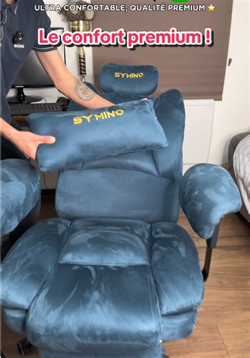 Chaise ergonomique ultime pour un confort premium