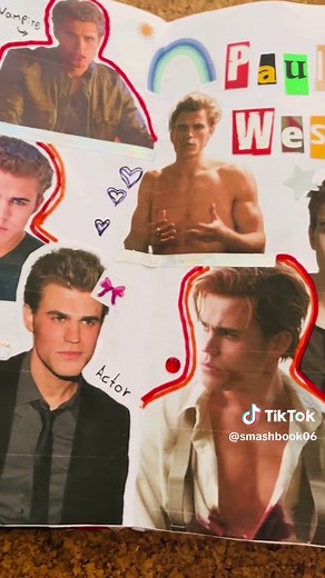 DIY Smash Book Ideas Inspired by Paul Wesley