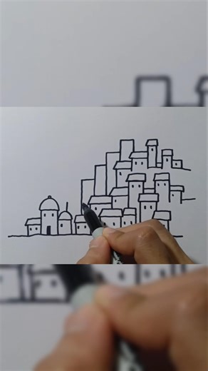 How to draw a Townscape