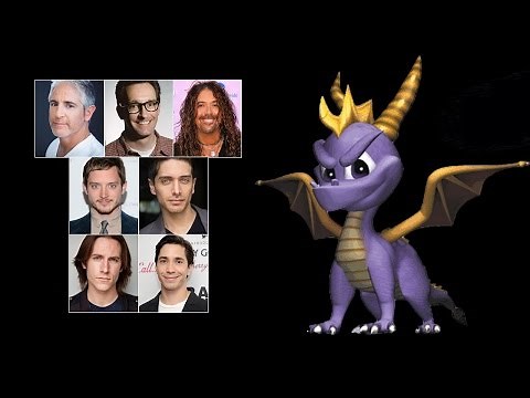 Comparing The Voices - Spyro The Dragon (Updated)