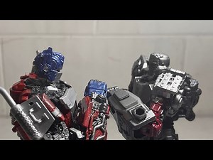 Transformers 2007 | Optimus Prime Vs Megatron | Final Battle Stop Motion |
