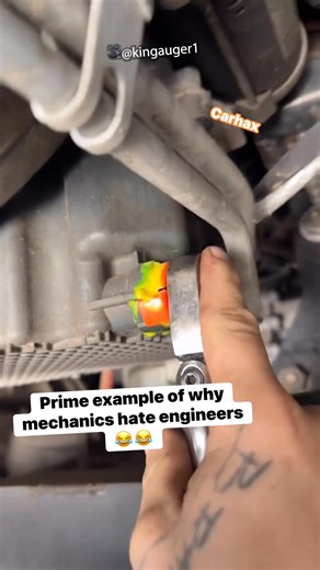 Just imagine that they thought a plastic control arm was a good idea #oil #service #maintenance #mechanic # #engineer #automotive | CarHax Fernando