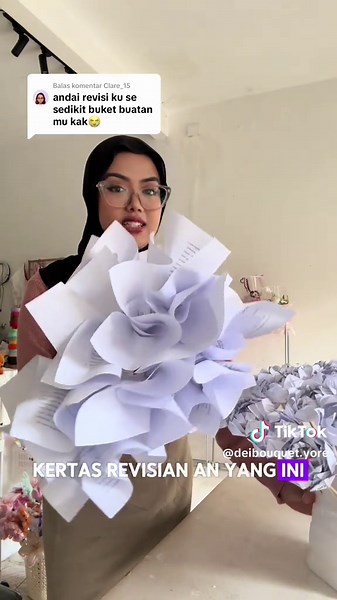 DIY Buket Bunga Unik dari Kertas Revisi