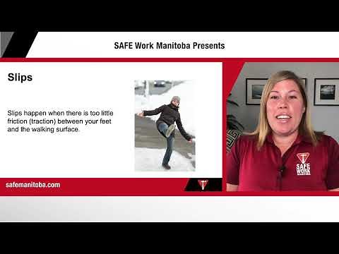 SAFE Work Manitoba Webinar - Slips and Trips in the Workplace