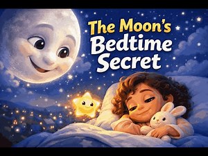 🌙 The Moon Had a Secret It Only Told at Bedtime | Calm Bedtime Story for Kids