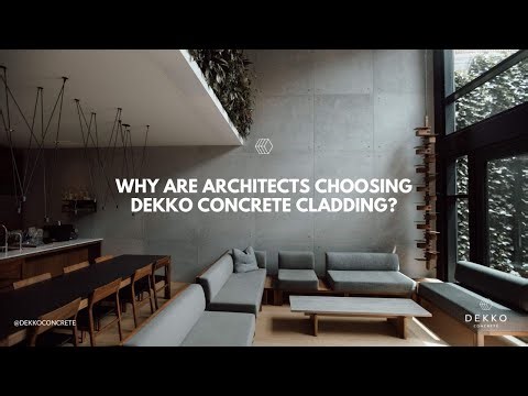 Why Architects and Designers Are Choosing Dekko Concrete Cladding: A Game Changer