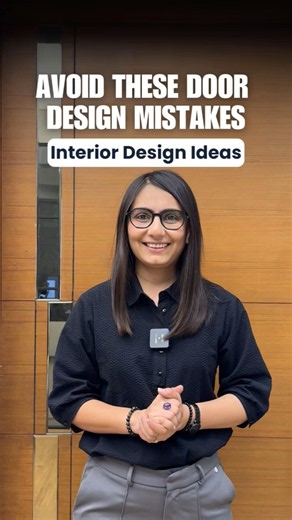 Before you design your door check these 4 things | #doordesign #homedecor