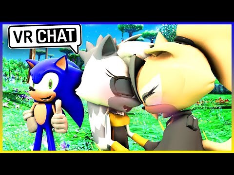 SONIC HELPS TANGLE GET WITH WHISPER VR CHAT TANGLE X WHISPER