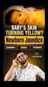 Newborn Jaundice Symptoms, Causes & Treatment | Why Babies Need Blue Light Therapy? #jaundice#shorts
