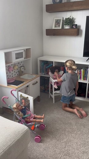 There is something so special about having two little girls play dolls together! Playing with dolls was definitely my favorite game when I was their age so to watch them play with their @Our Generation Dolls makes my heart so happy! Their cute dolls come everywhere with us and it makes my mom heart SO happy! #worlddollday #ogdolls #ourgenerationdolls #sahm #stayathomemom #momlife #momhacks #toddlerfinds #toddlertoys #girltoys #playtime #toddlerhacks #realisticmomlife #youngmom #floridamom #quiet