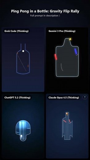 AI vs Physics: Ping Pong Ball Trapped in a Bottle
