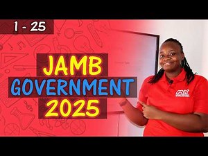 JAMB CBT Government 2025 Past Questions 1 - 25