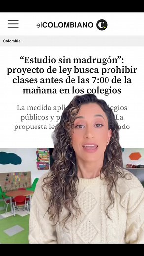 Horarios escolares en Colombia y el impacto en la calidad de vida de los niños