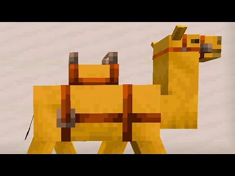 How To Find And Ride CAMELS In Minecraft 🐪