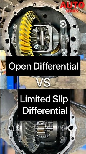 Difference between Open Differential and Limited Slip Differential LSD #automobile #car #shorts