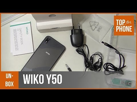 WIKO Y50 - déballage par TopForPhone