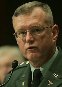 Army surgeon general forced to retire