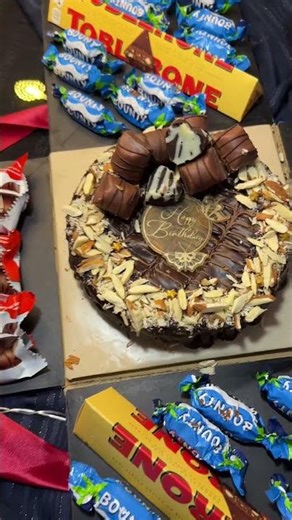 Surprise Explosion box with Rich Fudge Brownie and delicious Chocolates 🍫 🎁