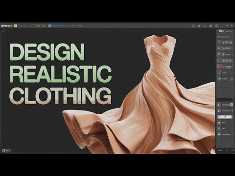 Creating REALISTIC Clothing with ZBrush