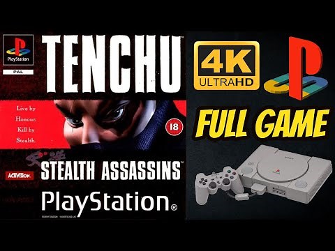 Tenchu: Stealth Assassins | PS1 | 4K60ᶠᵖˢ UHD🔴| Longplay Walkthrough Playthrough Full Movie Game