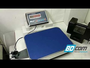 Báscula industrial Bdcom mod. Ares en 150 Kg y 300Kg.