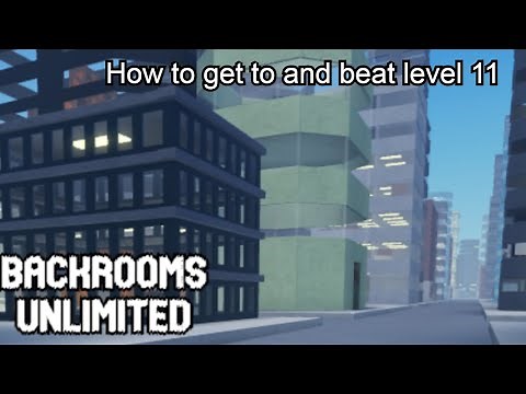Backrooms Unlimited How To Get To Level 11 #backroomsunlimited