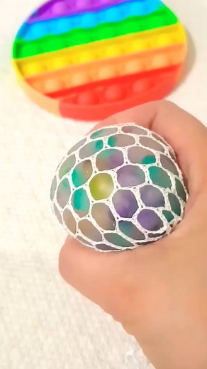 Satisfying squishy stress balls fidget 🤩 | Swabigreenvfx