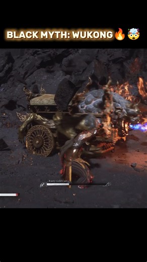 Rusty-Gold Cart Boss 🤯🎮Guide | Black Myth: Wukong 🤯 #wukonggame#boss#monkeygame#blackmythwukonggame