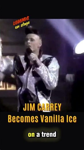 Jim Carrey Becomes Vanilla Ice and Performs "Ice Ice Baby" 😂🎤