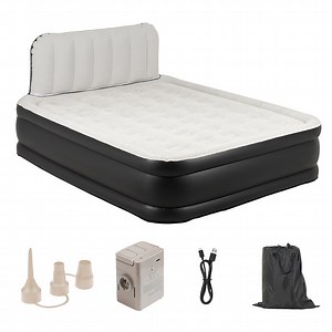 VIDITA Colchón Inflable Eléctrico Automática Queen 2 Plazas Bomba Recargable Con Respaldo | falabella.com