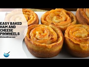 Easy Baked Ham and Cheese Pinwheels