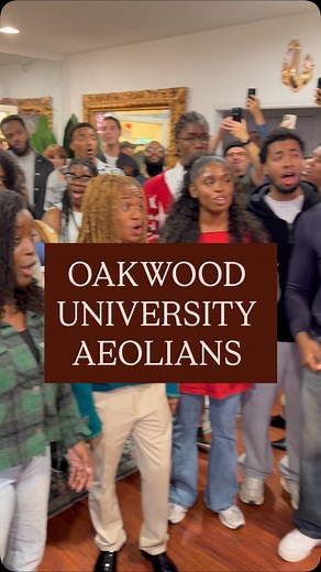97K views · 10K reactions | Full circle moment凉 My University choir, The Aeolians, came to town so of course they had to stop by the house! Still one of the greatest choirs on earth. That sound is timeless 﫶 | Stevie Mackey | Facebook