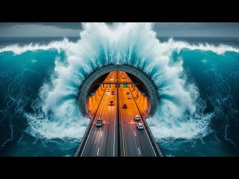 Inside the Impossible: How China Built a $25 Billion Underwater Sea Tunnel For Transportation
