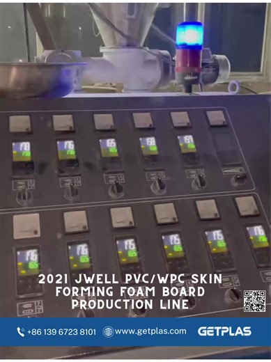 🔥2021 JWELL PVC/WPC Skin-Foamed Board Production Line - Urgent Sale | Ready for Production🔥 In stock: 2021 JWELL PVC/WPC Skin-Foamed Board Production Line The equipment has been well-maintained to original factory standards, in near-new condition with no wear or major overhauls on core components. It delivers stable and reliable performance—ready for immediate production once connected to power. Suitable for producing foam boards with a thickness range of 5-30mm, it is a high-cost-performance 