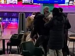 Footage shows chaotic brawl erupting inside Bexleyheath Bowling Alley