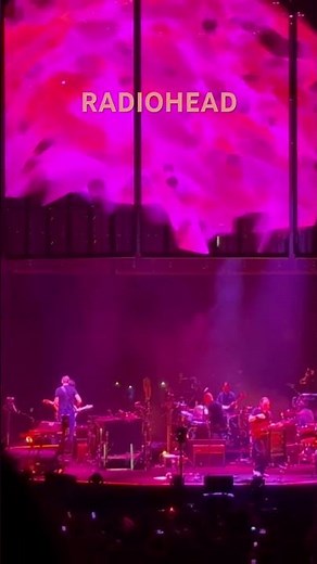 Radiohead live at the O2 in London on 25 November 2025