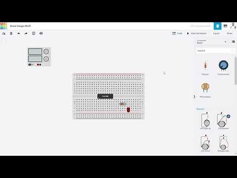 Building circuits with logic gates using TinkerCAD