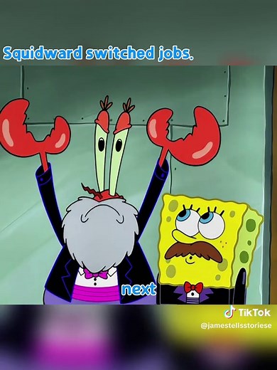 Squidward became a chef at the chum bucket and reached the peak of his life#foryou #spongebobsquarepants #usa #spongebob #fyp