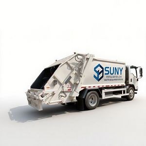 [Hot Item] Garbage Compactor Truck Compress Refuse 1suzu 4X2 Vehicle 5 Tons Reliable Compression Urban Waste Collection New Hydraulic Rear Load Garbage Truck for Sale