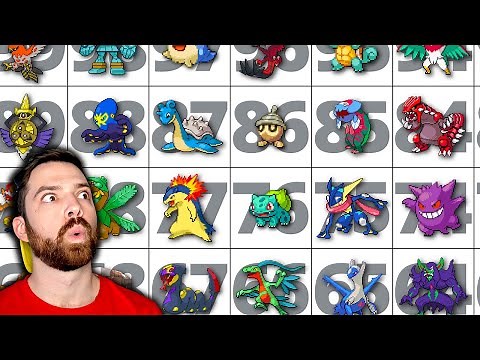 My Top 100 Favorite Pokémon