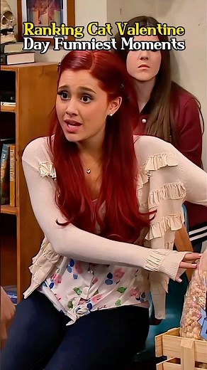 Ranking cat valentine day funniest moments 🤣🤣🤣#arianagrande #catvalentine #celebrity #usaus