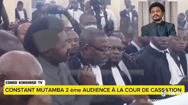#constantmutamba #procesmutamba #justicecongolaise #mutamba