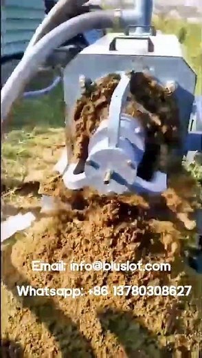 Cow Dung Drying Machine - Manure Dewatering Screw Press - Screw Press Manure Separator