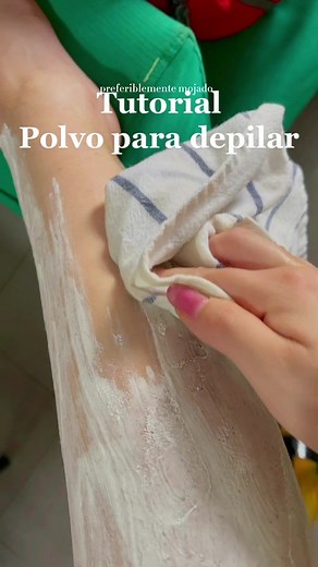 Tutorial de como usar el polvo para depilar #tutorial #magicshavingpowder #shavingpowder #vlog #shavingroutine #magicshavepowder #depilacion #depilacionencasa #depilacionfemenina