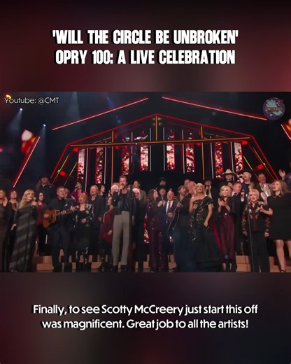 640K views · 21K reactions | Now that’s tradition right there. At least 4 generations of country singers together on stage, singing the same song members of this institution have been singing on stages for 80-some years. May that circle never be unbroken. | Country Music Stories | Facebook