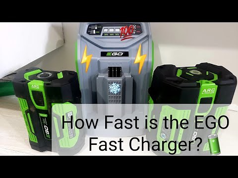 How Fast is the EGO 56v Fast Charger?