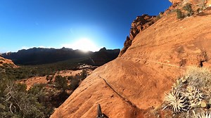 4.7K views · 505 reactions | Had a wicked time down in Arizona, at the Sedona Bike Festival. Finally got to checkout the famous White Line, after some terrible weather periods. First time, at 7:30am, for sunrise. Orbea Shimano-MTB GoPro FOX Race Face Performance Products Ride Concepts Maxxis Tires #orbea #rideshimano #GoPro #Maxxis #sedona #freeride #mtb #biking #cycling #adventure | Geoff Gulevich | Facebook