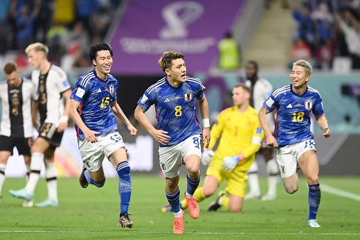 Germany stunned by Japanese comeback